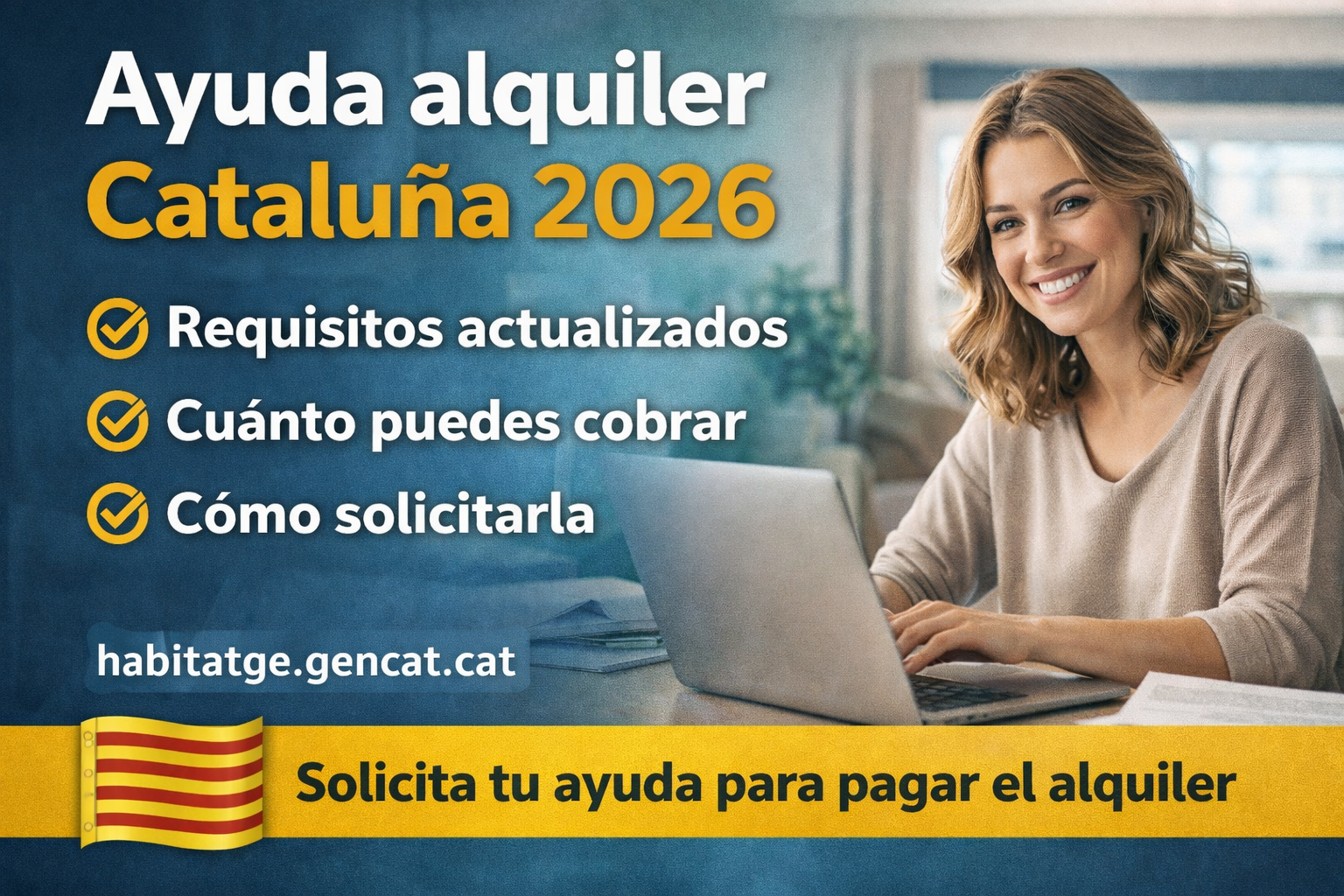 ayuda alquiler Cataluña 2026 requisitos y cómo solicitarla