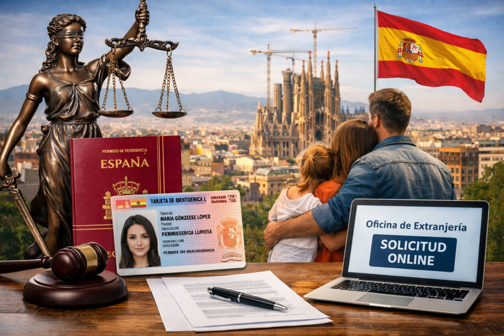 Arraigo familiar en España proceso de solicitud y residencia