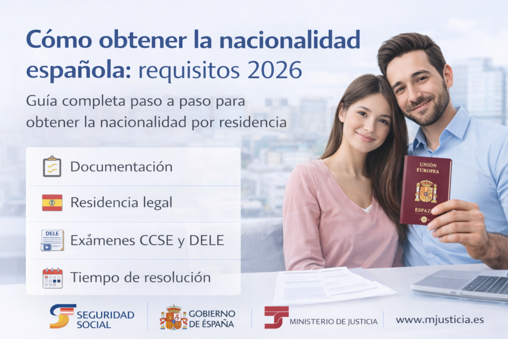 nacionalidad española requisitos y cómo obtenerla por residencia en España